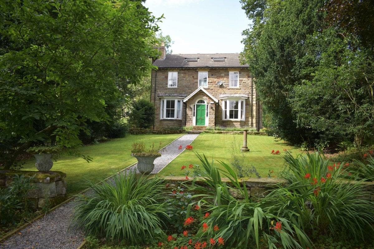 Front garden of the Old Vicarage